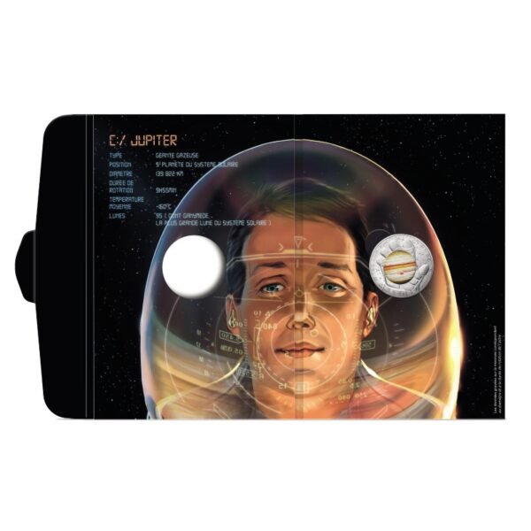 France 2025 10 euro silver Odyssey-Jupiter in folder