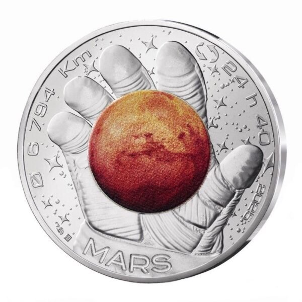 France 2025 10 euro silver Odyssey-Mars