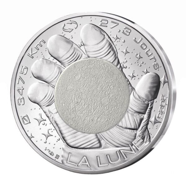 France 2025 10 euro silver Odyssey-Moon