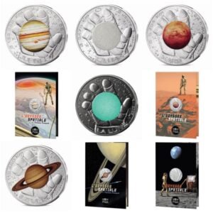 France 2025 10 euro silver Cosmic Odyssey all 4 coins