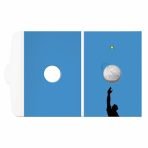 France 2025 10 euro silver coin Roland Garros in folder