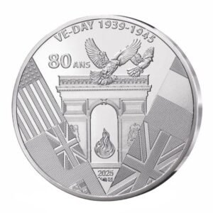 France 2025 10 euro silver coin VE-Day
