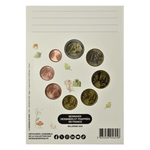 France 2025 BU set My first coins