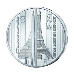 France 2026 10 euro silver coin Concorde
