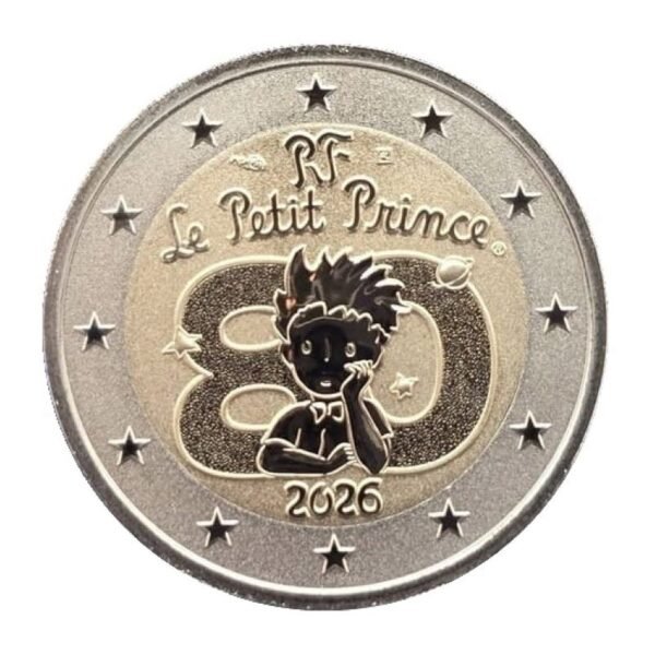 France 2 euro 2026 The Little Prince PROOF reverse