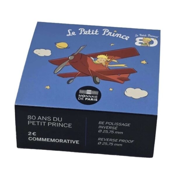 France 2 euro 2026 The Little Prince PROOF reverse box