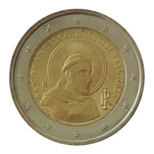 Italija 2 euro 2026 Assisi