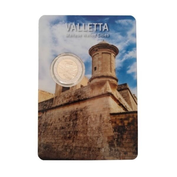 Malta 2 euro 2026 Valeta coincard