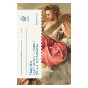 San Marino 2euro 2026 Tiziano coincard