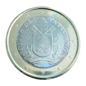 Vatican 2024 1 euro national coin