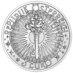 Austrija 3 euro coin Myphical value