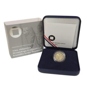 Croatia 2 euro 2025 King Tomislav PROOF in box