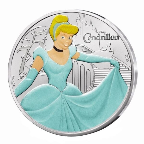 France 2025 10 euro silver coin Cinderella