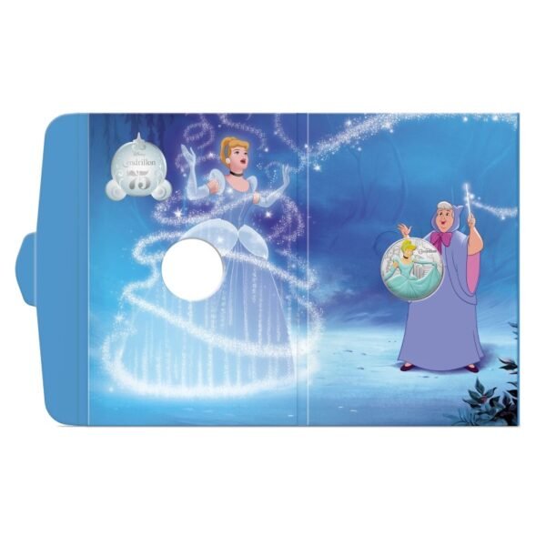 France 2025 10 euro silver coin Cinderella in folder