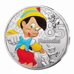 France 2025 10 euro silver coin Pinocchio