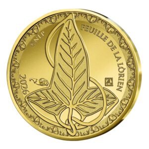 France 2026 100 euro coin Leaf of Lorien