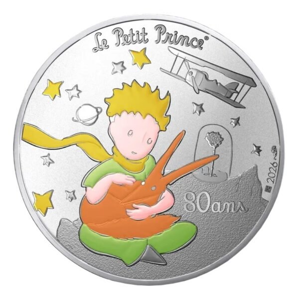 France 2026 10 euro silver coin Ag333 Little Prince