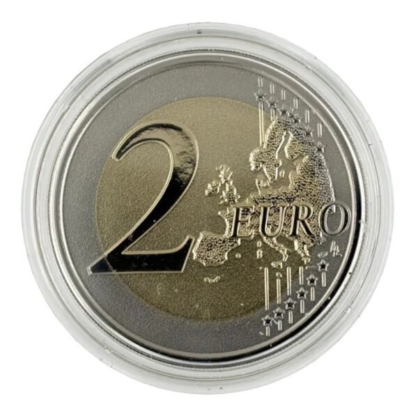 Italy 2 euro coin 2026 Pinocchio proof reverse value Italy 2 euro coin 2026 Pinocchio proof reverse value