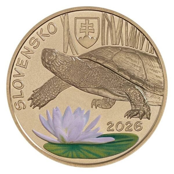 Slovakia 2026 5 euro coin Balinis vezlys