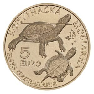 Slovakia 2026 5 euro coin Balinis vezlys