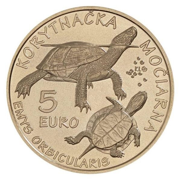 Slovakia 2026 5 euro coin Balinis vezlys