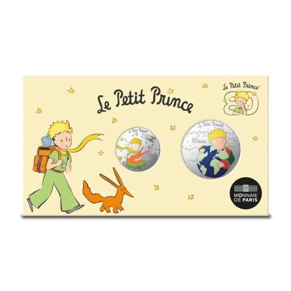 France 2026 10 euro 50 euro silver Little Prince folder