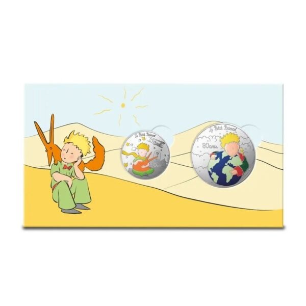 France 2026 10 euro 50 euro silver Little Prince in folder
