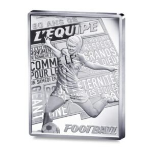 France 2026 10 euro silver coin LEquipe-Football