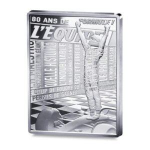 France 2026 10 euro silver coin LEquipe-Formula1