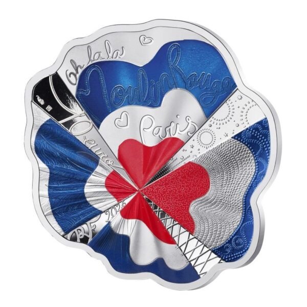 France 2026 10 euro silver coin Moulin Rouge