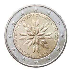Kipras 2euro 2026 Pirmininkavimas ES tarybai
