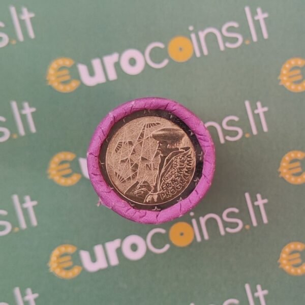 Olandija 2022 2 euro Erasmus roll Olandija 2022 2 euro Erasmus roll