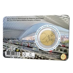 Belgium 2 euro 2026 Railway coincard FR Belgium 2 euro 2026 Railway coincard FR