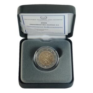 Cyprus 2 euro 2026 Presidency PROOF in box