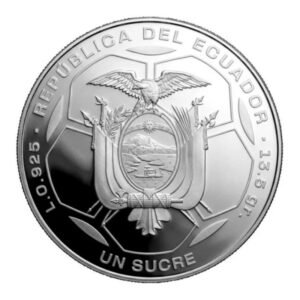 Ecuador 2026 1 sucre silver coin FIFA2026 Ecuador 2026 1 sucre silver coin FIFA2026