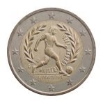 Slovakija 2 euro coin 2026 Football