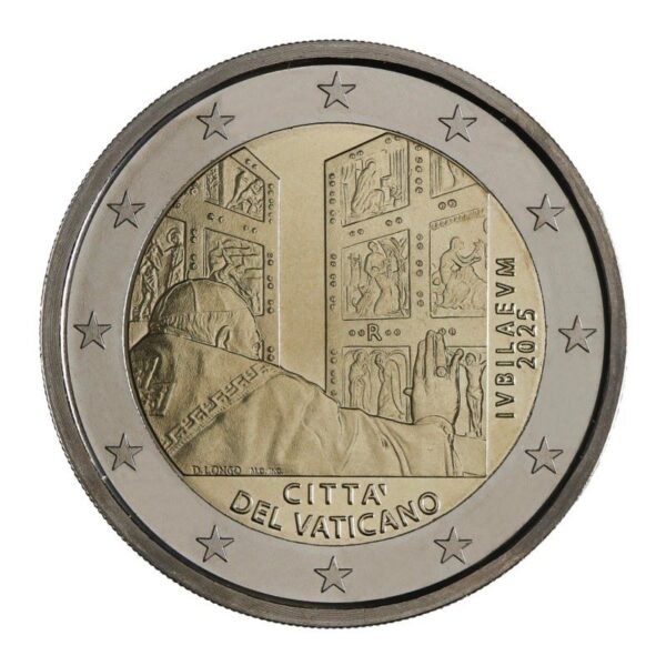 Vatican 2 euro 2025 Holy Year coin