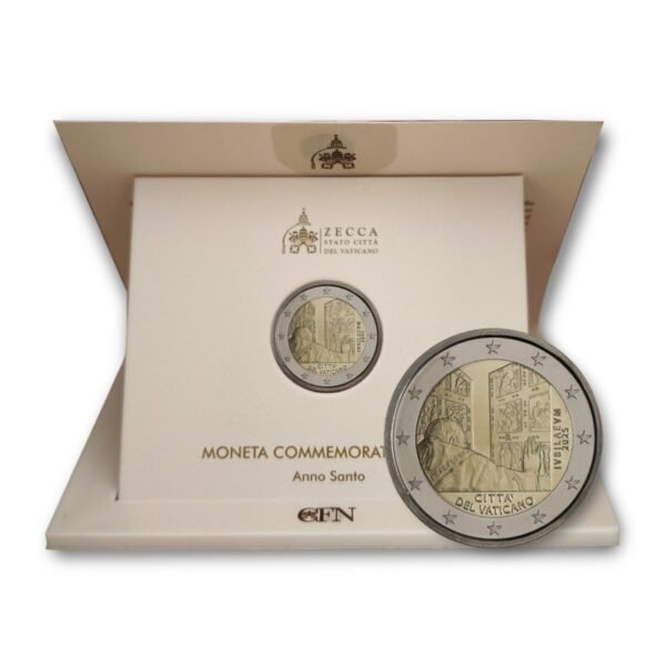 Vatican 2 euro 2025 Holy Year coincard