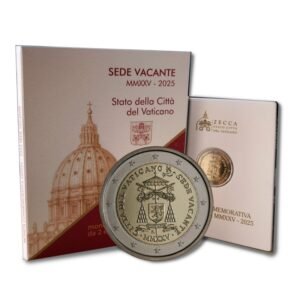 Vatican 2 euro 2025 Sede Vacante coincard