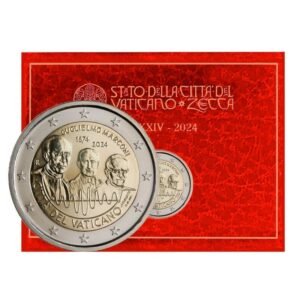 Vatican 2 euro 2024 Guglielmo Marconi coincard