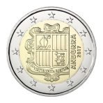 Andora 2017 2 euro regular national coin