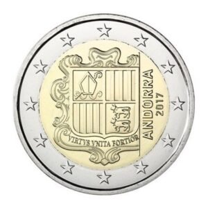 Andora 2017 2 euro regular national coin