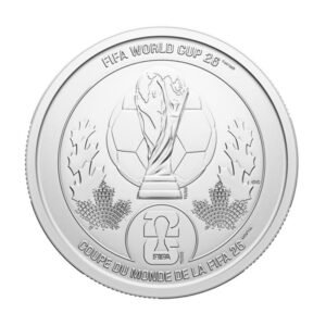 Canada 2026 0.25 dollar FIFA2026 Emblem Canada 2026 0.25 dollar FIFA2026 Emblem