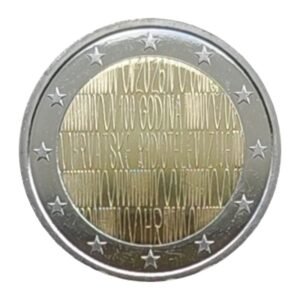 Croatia 2 euro 2026 Radio and television
