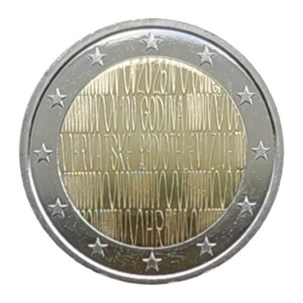 Croatia 2 euro 2026 Radio and television