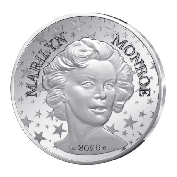 France 2026 10 euro silver coin Marilyn Monroe