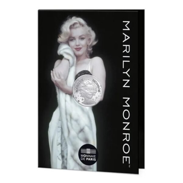 France 2026 10 euro silver coin Marilyn Monroe folder