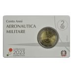 Italy 2 euro coin 2023 AirForce BU coincard