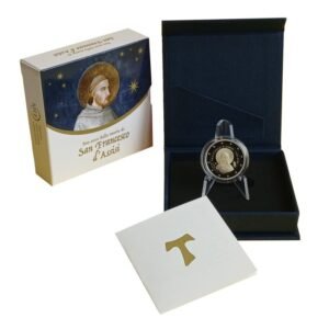 Italy 2 euro 2026 Assisi proof in box