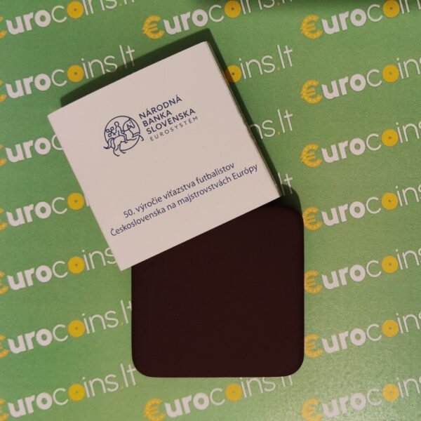 Slovakia 2 euro coin 2026 Football_PROOF box